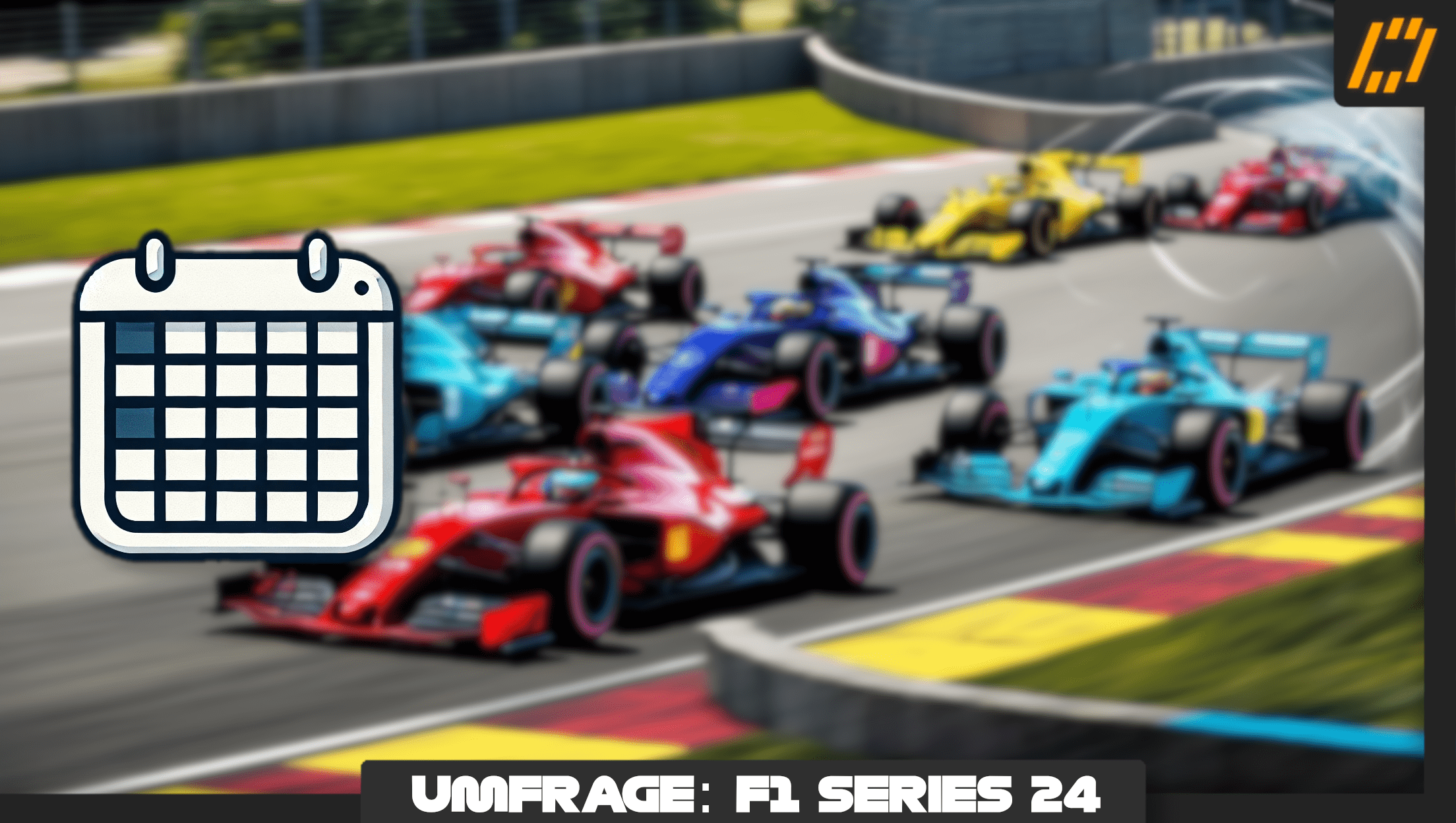 Umfrage zur Terminplanung der F1 Series 2024 der Distraction League – Community entscheidet über den Rennkalender im eSports Turnier