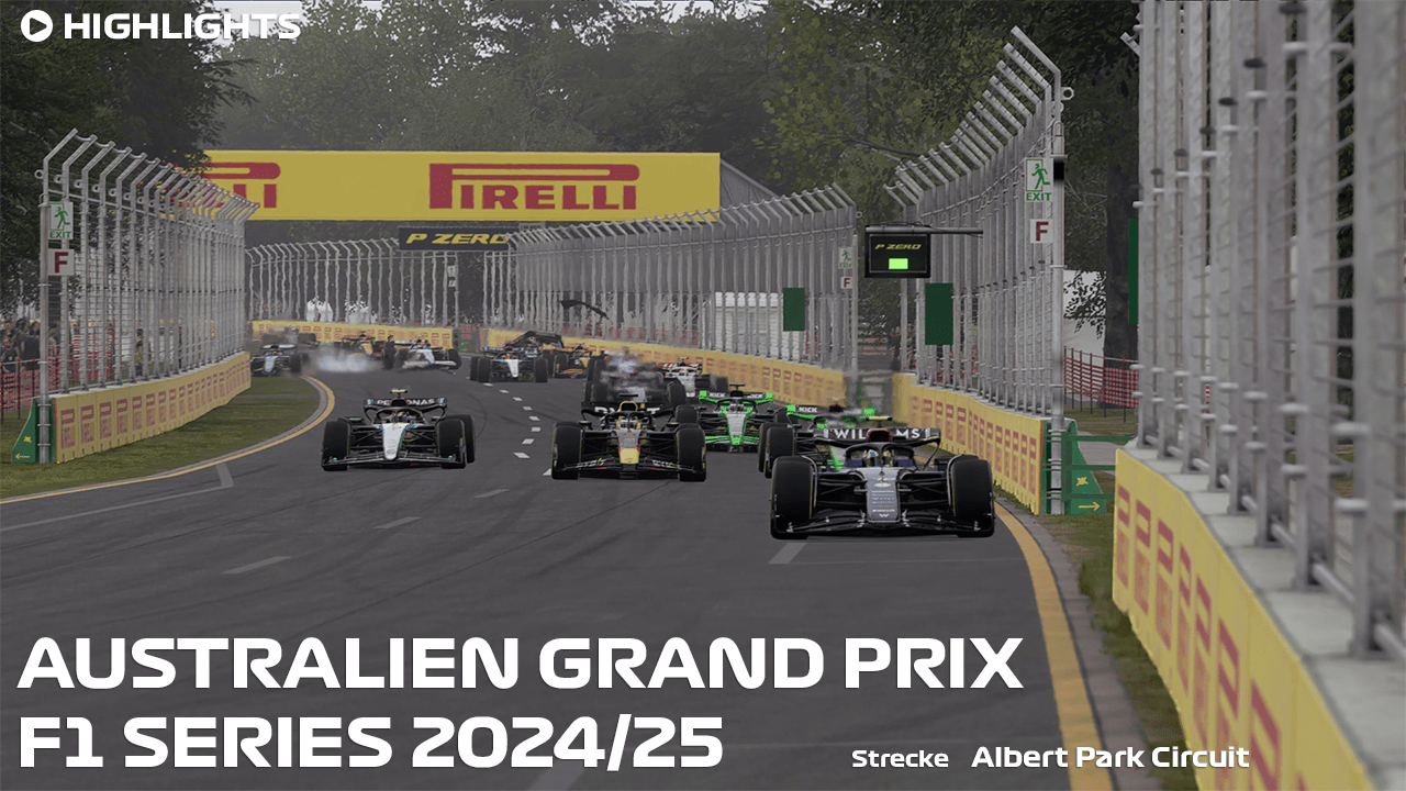 HIGHLIGHTS: Australien Grand Prix 2024/25 der Distraction League