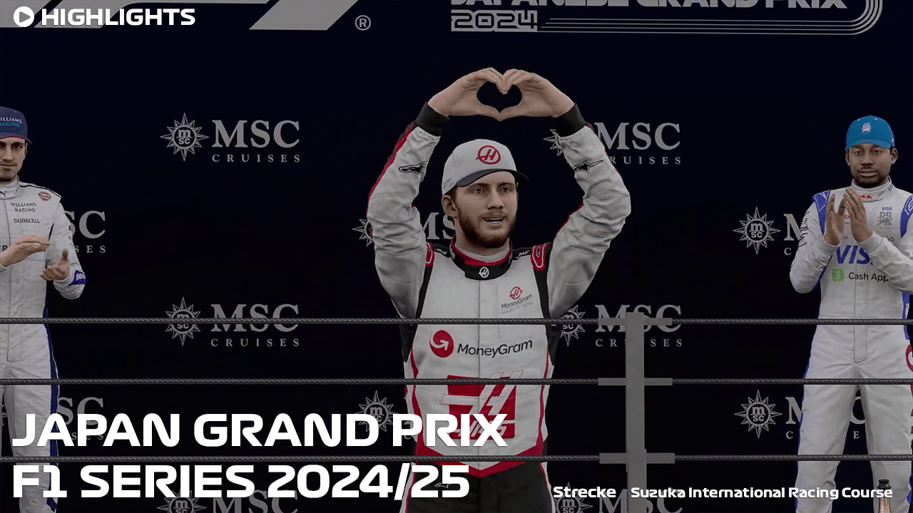HIGHLIGHTS: Japan Grand Prix 2024/25 der Distraction League