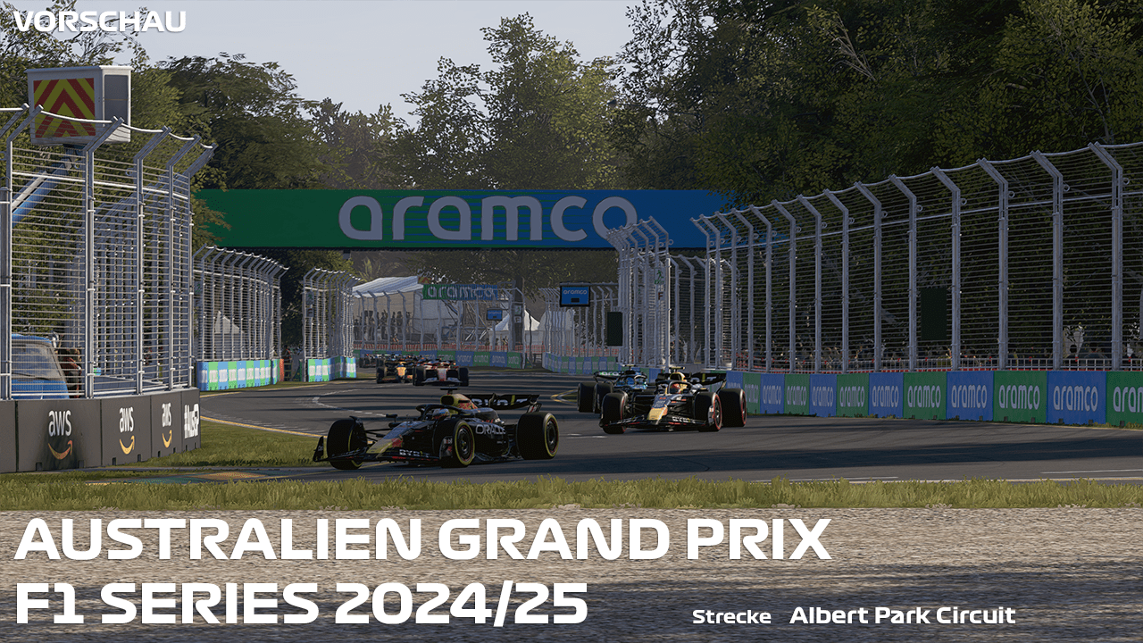 VORSCHAU: Australien Grand Prix 2024/25 der Distraction League