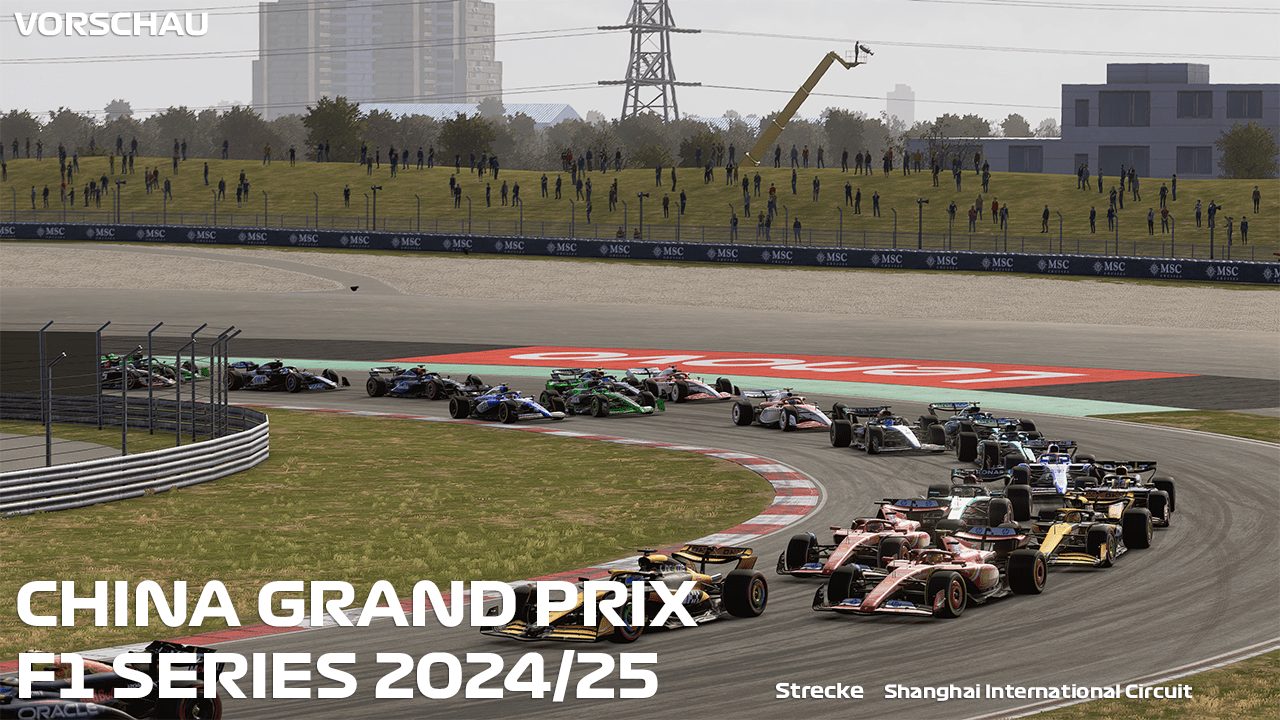 VORSCHAU: China Grand Prix 2024/25 der Distraction League