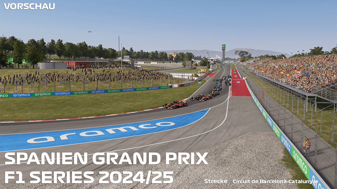 VORSCHAU: Spanien Grand Prix 2024/25 der Distraction League