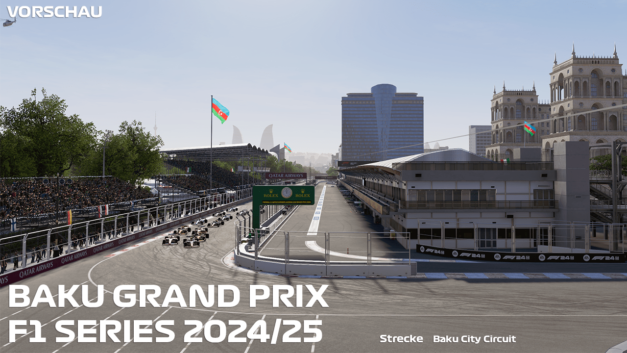 VORSCHAU: Aserbaidschan Grand Prix 2024/25 der Distraction League
