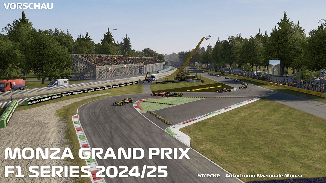 VORSCHAU: Monza Grand Prix 2024/25 der Distraction League