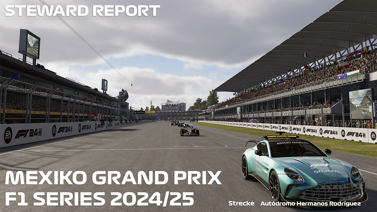 STEWARD REPORT: Mexiko Grand Prix der Distraction League