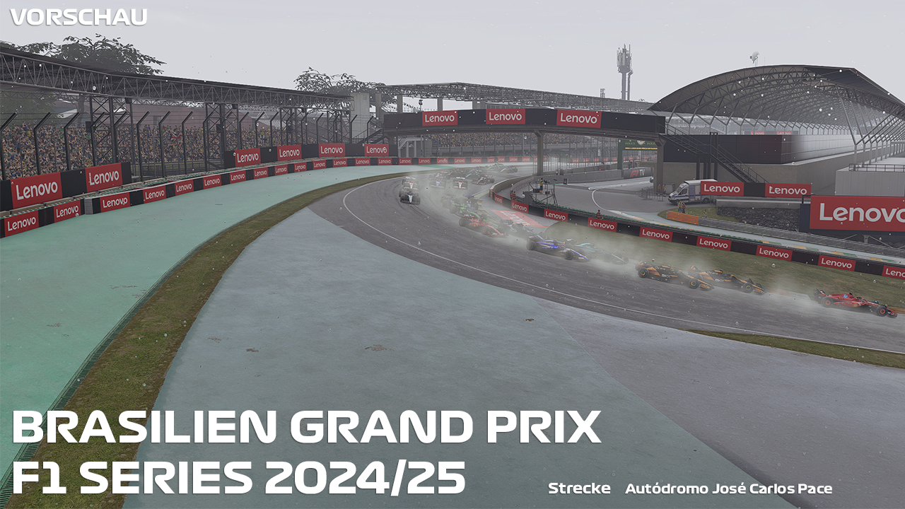 VORSCHAU: Brasilien Grand Prix 2024/25 der Distraction League