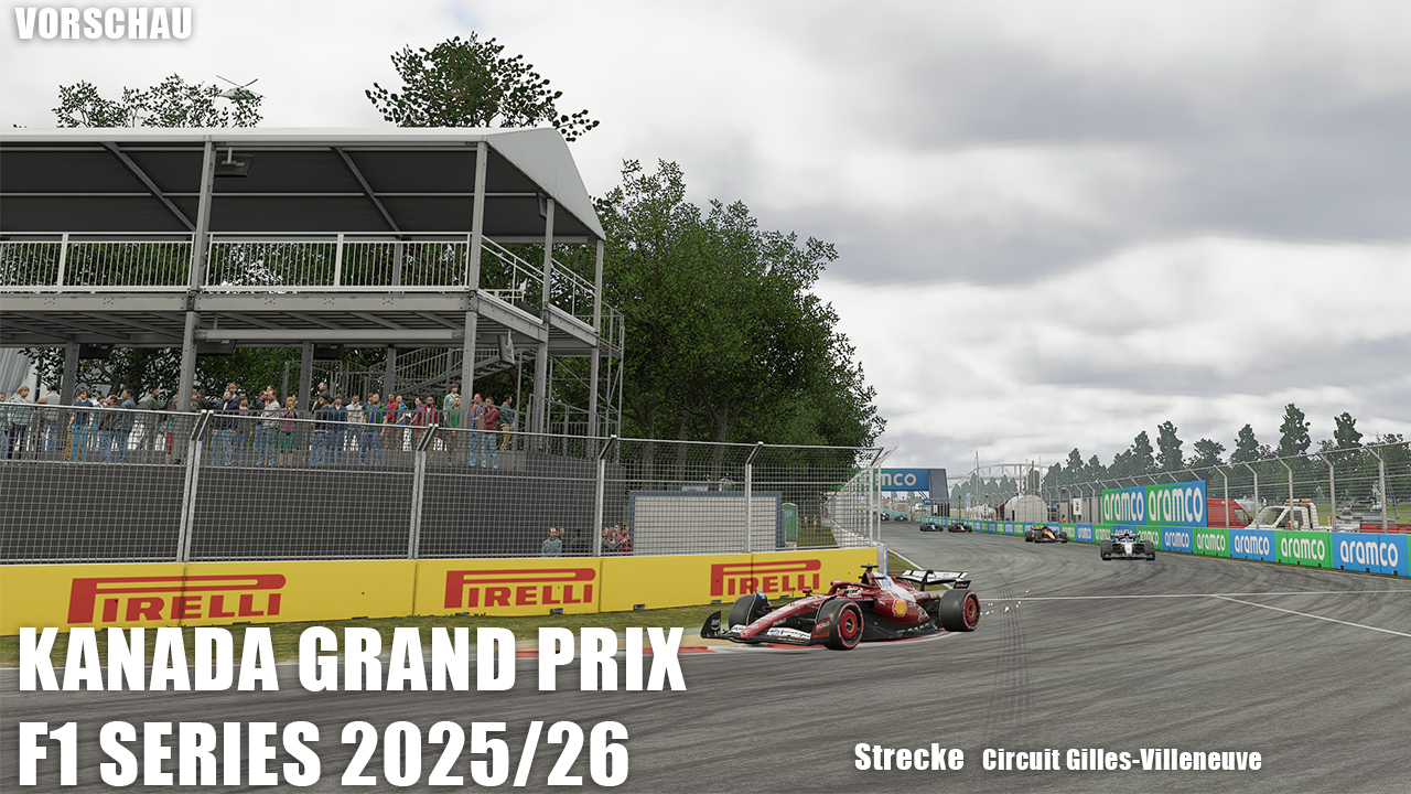 Formel 1 Rennen in Kanada von der Distraction League 2025