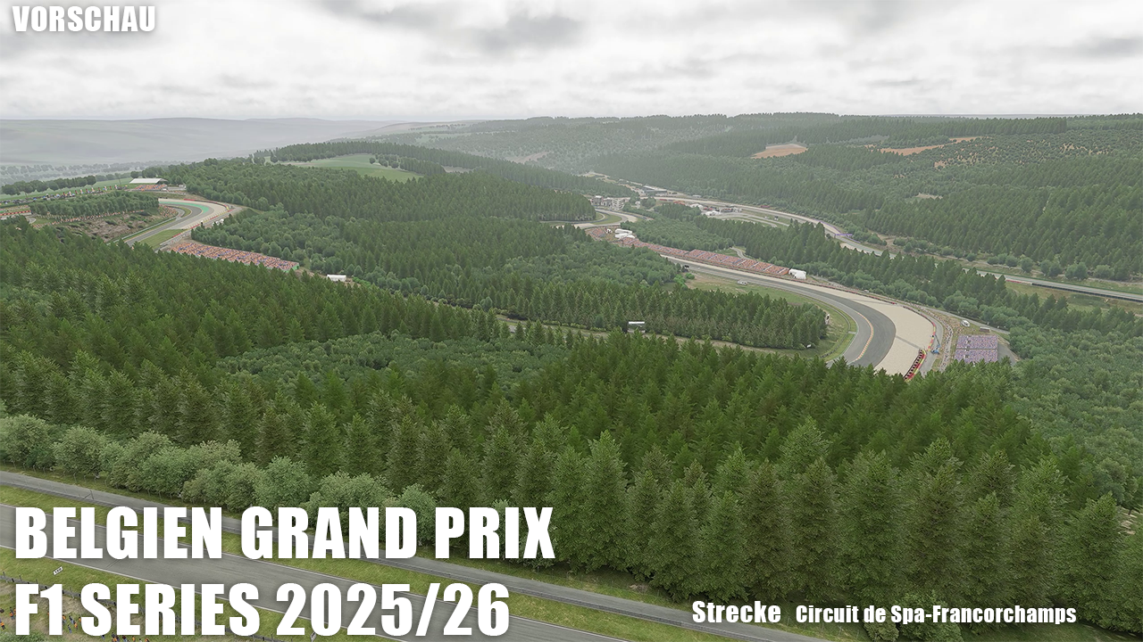 Belgien Grand Prix 2025 der Distraction League