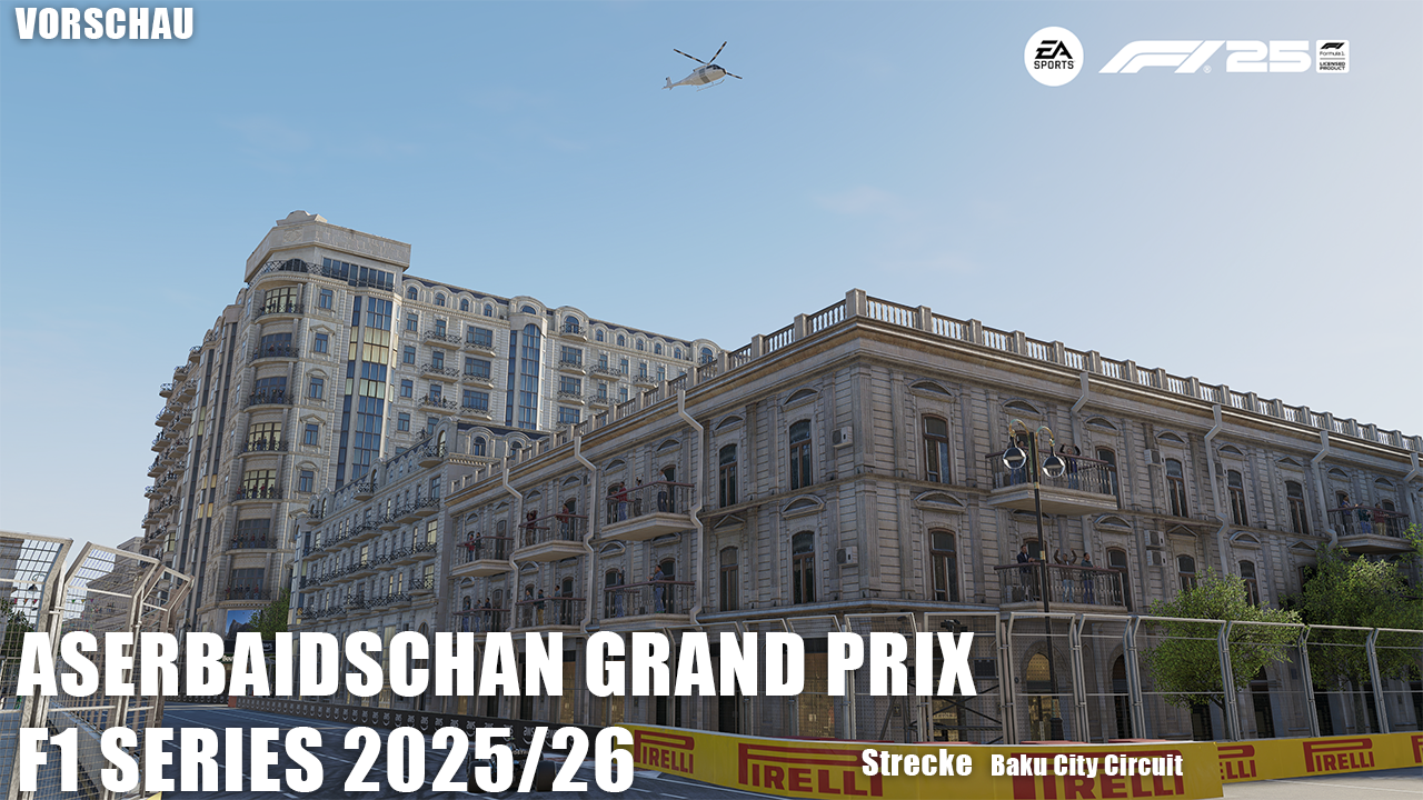 Aserbaidschan Grand Prix der Distraction League - F1 25 Ligarennen