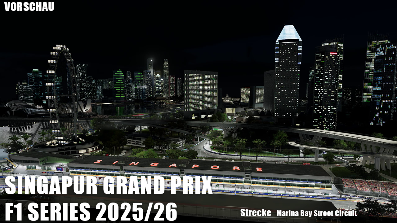 Singapur Grand Prix der Distraction League - F1 25 Ligarennen