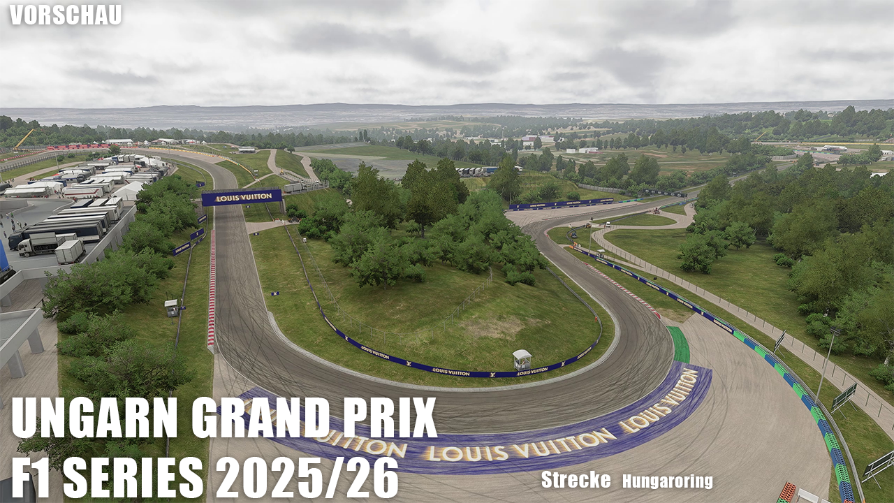 Ungarn Grand Prix der F1 25 Liga von der Distraction League