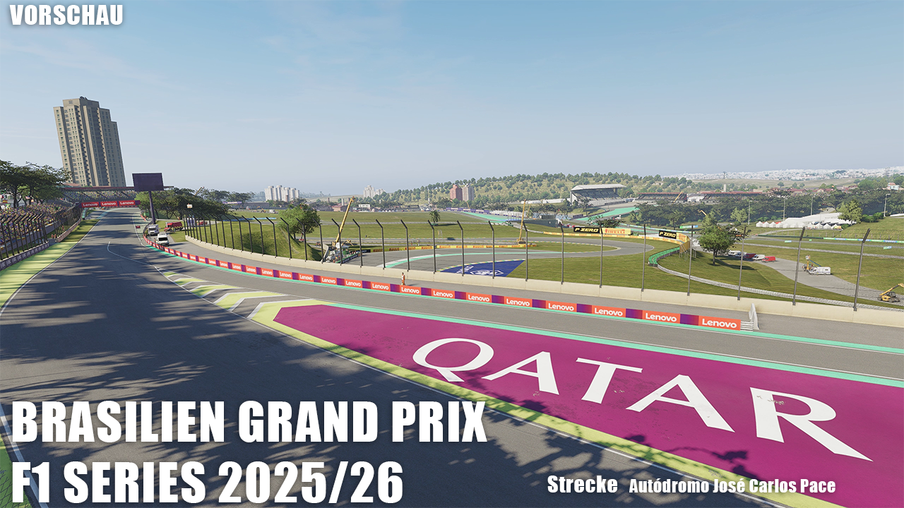 Brasilien Grand Prix der Distraction League - F1 25 Ligarennen