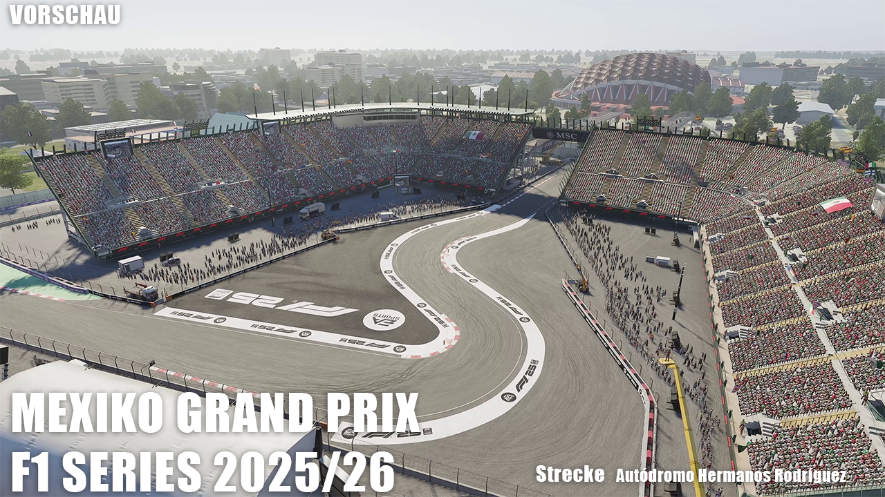 Mexiko Grand Prix der Distraction League - F1 25 Ligarennen