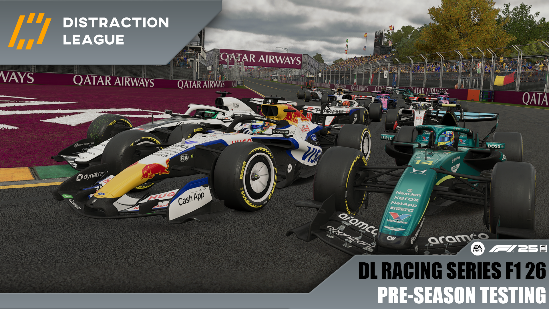 Pre-Season Testing F1 26 Liga - Distraction League Racing Series